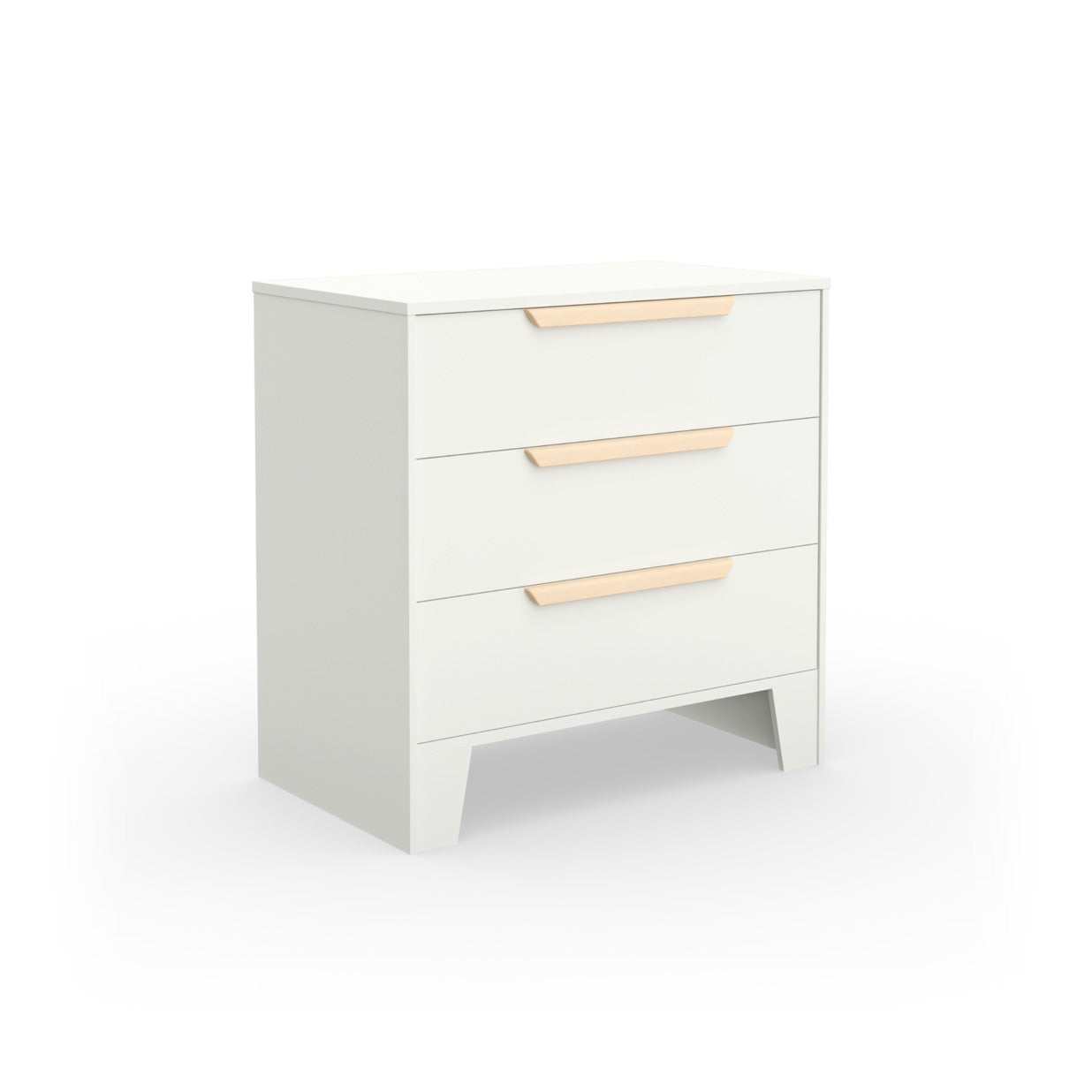 Hague Chest 3 Drawer - White/Natural