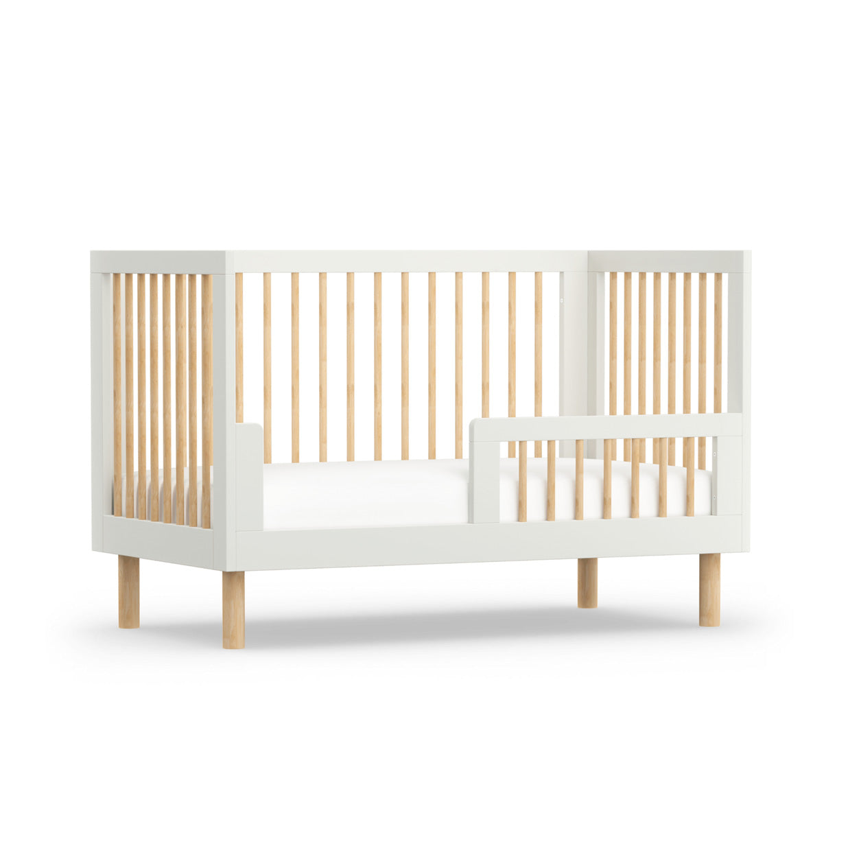 Torquay Junior Bedrail - White/Natural