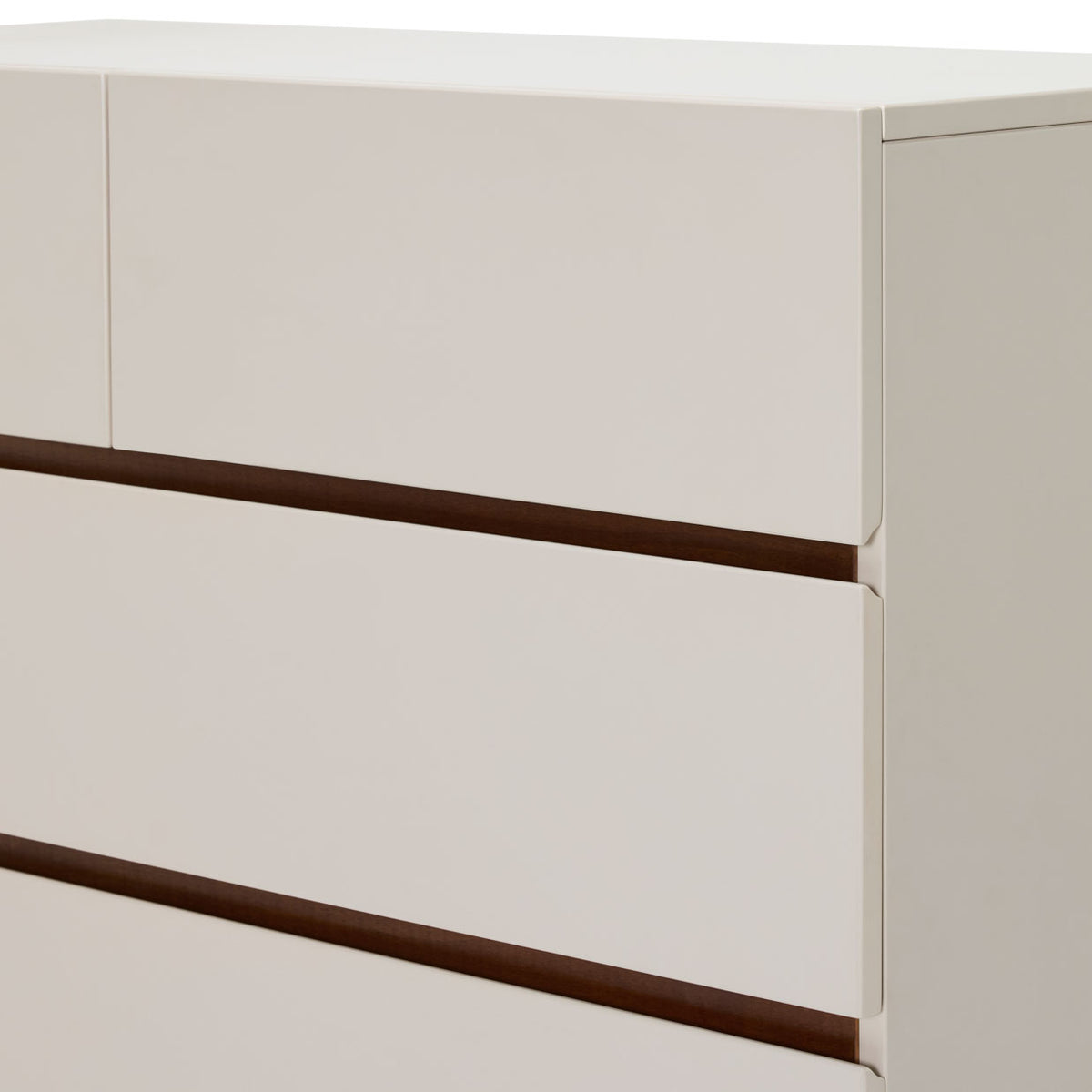 Hugo Chest 3 Drawer - Chestnut Cream