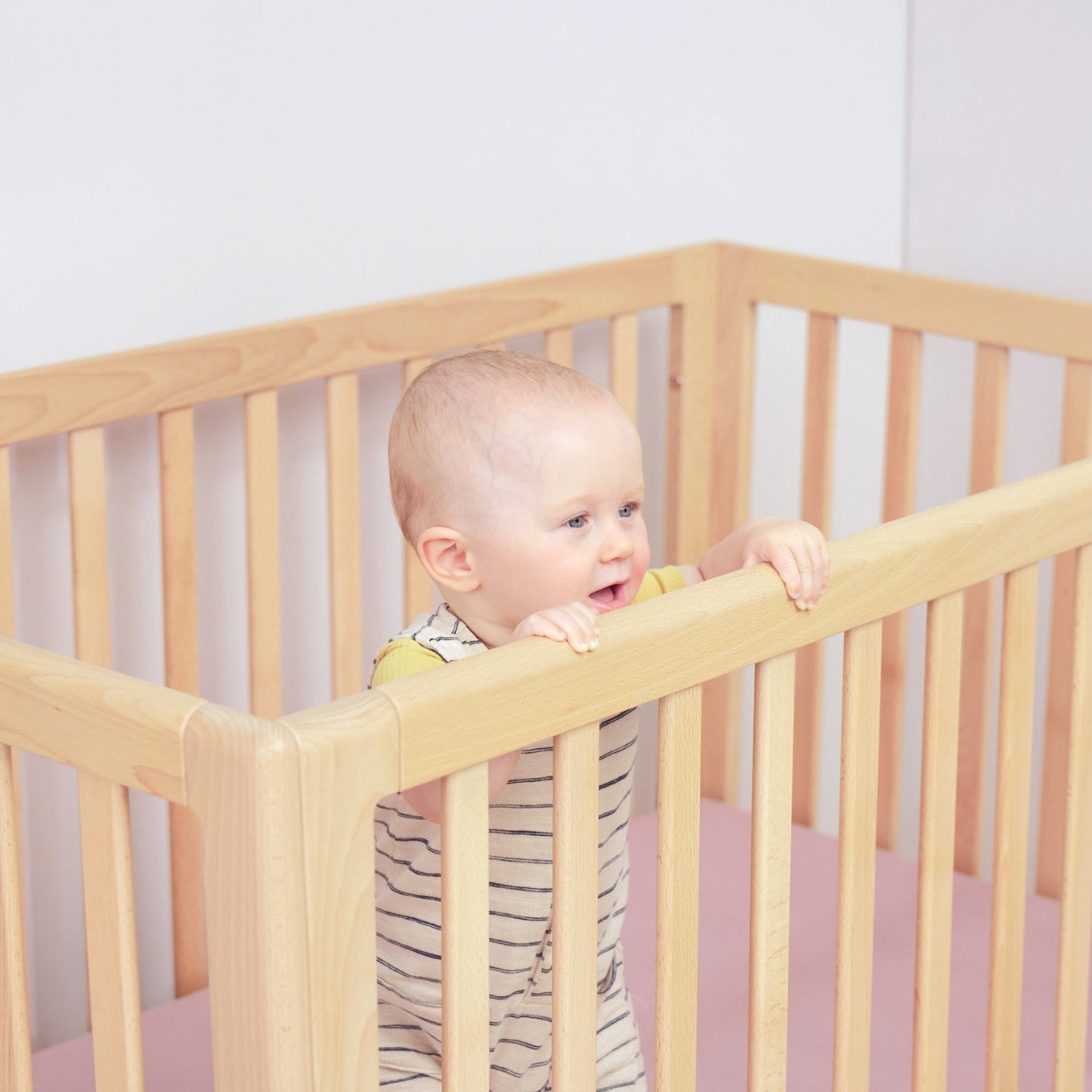 Amara Cot & Chest Nursery Package - Beech