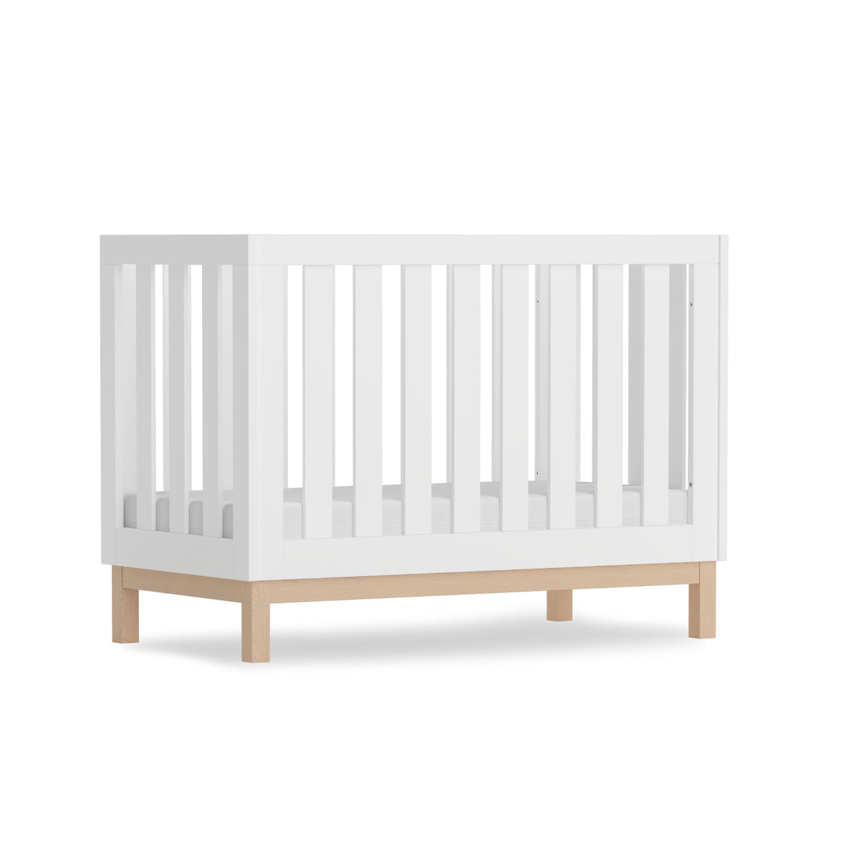 Bailey Compact Cot - White
