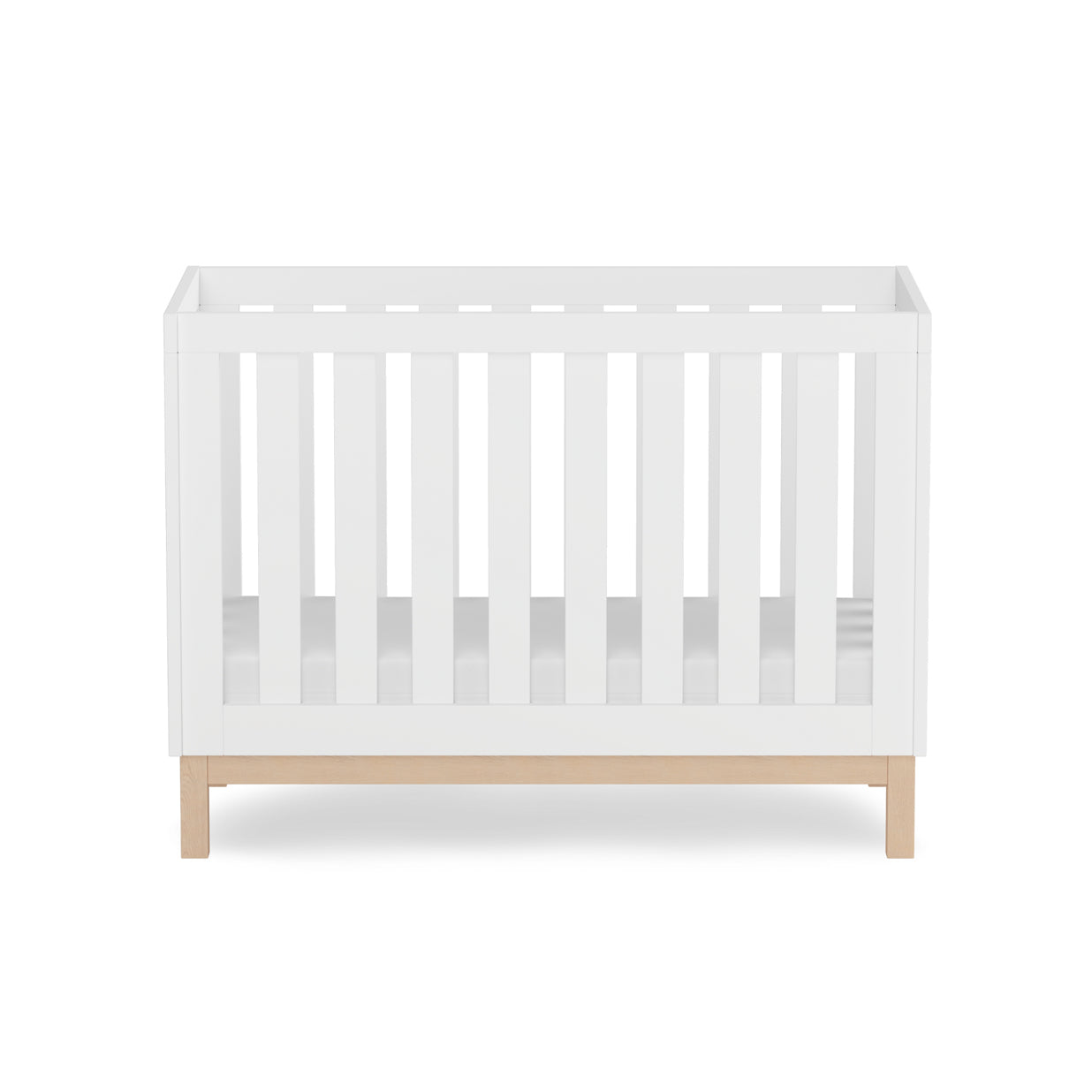 Bailey Compact Cot - White