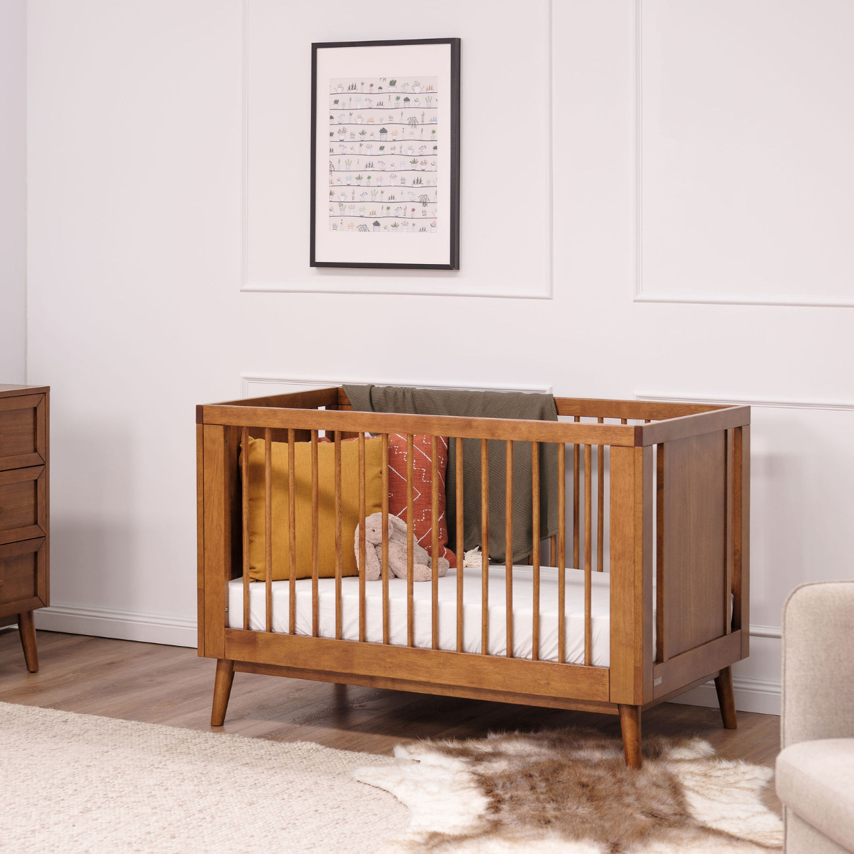 Beckett Cot - Teak