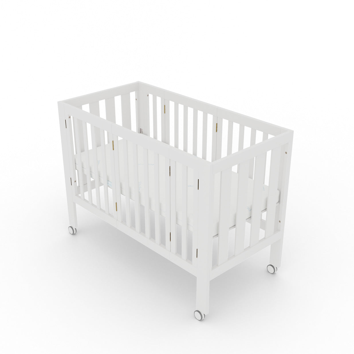 BabyRest Dixie Folding Cot White - Main Image