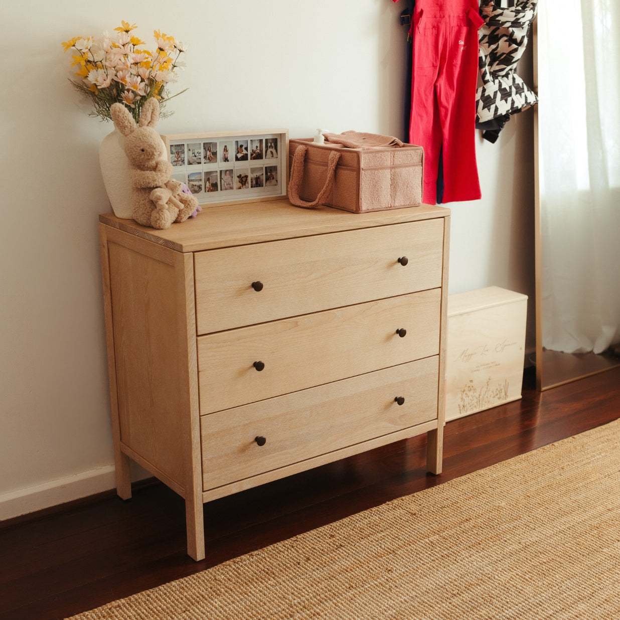 Grove Chest 3 Drawer - Vintage Ash