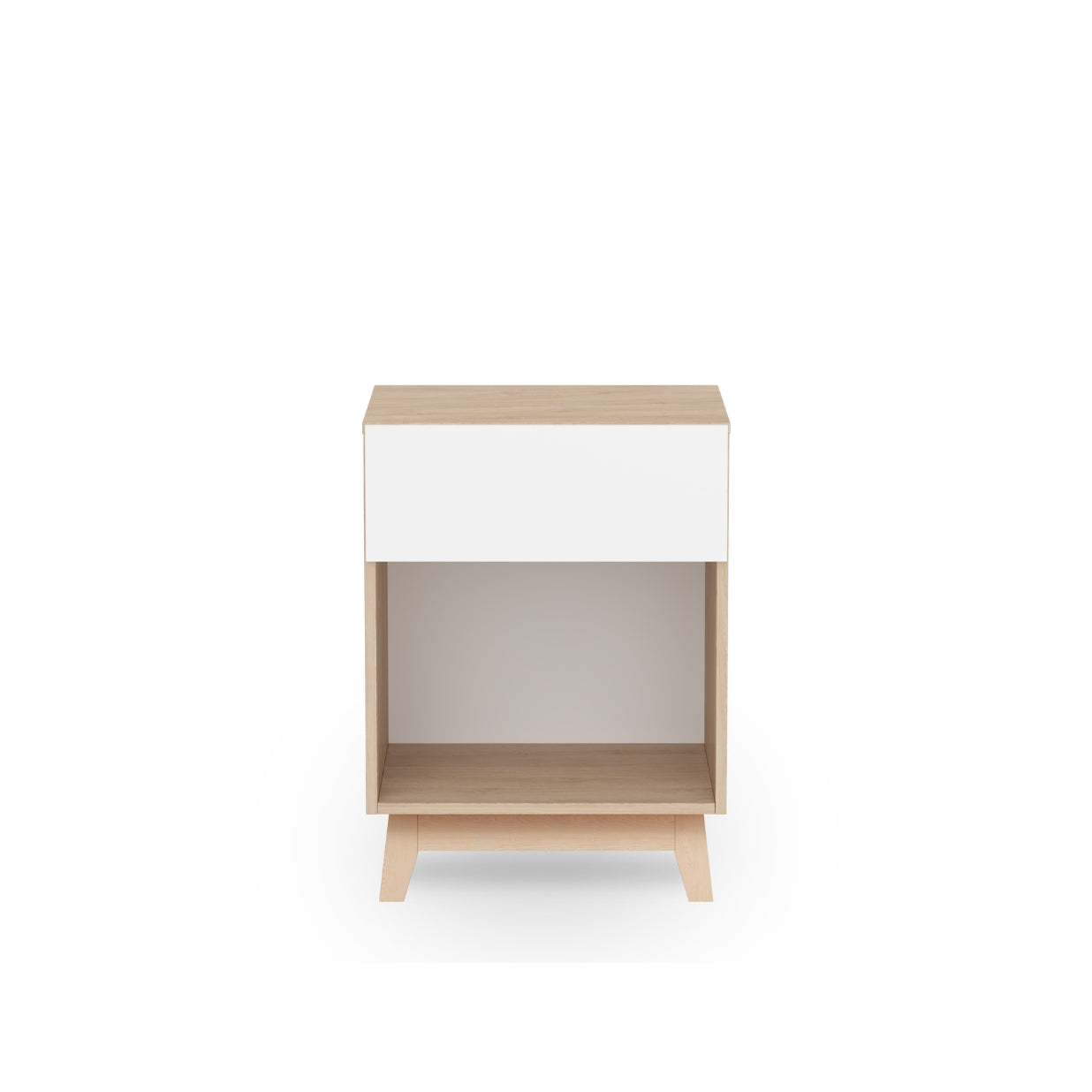 Tommi Bedside - Oak/White