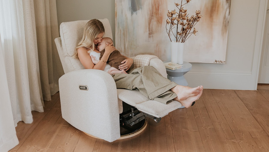 How to customise your Nursery Chair with a Decorative Base Ring