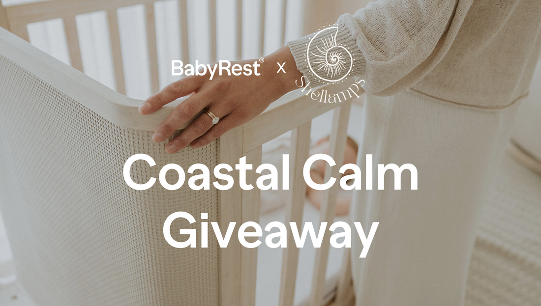 Win a Coastal Calm Nursery | BabyRest x Shellamps Giveaway