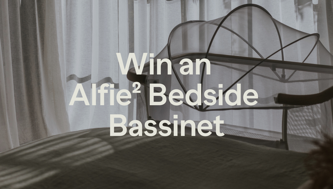 'Win an Alfie² Bedside Bassinet'  Instagram Giveaway