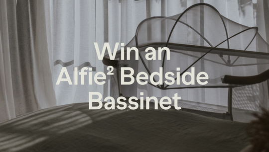 'Win an Alfie² Bedside Bassinet'  Instagram Giveaway