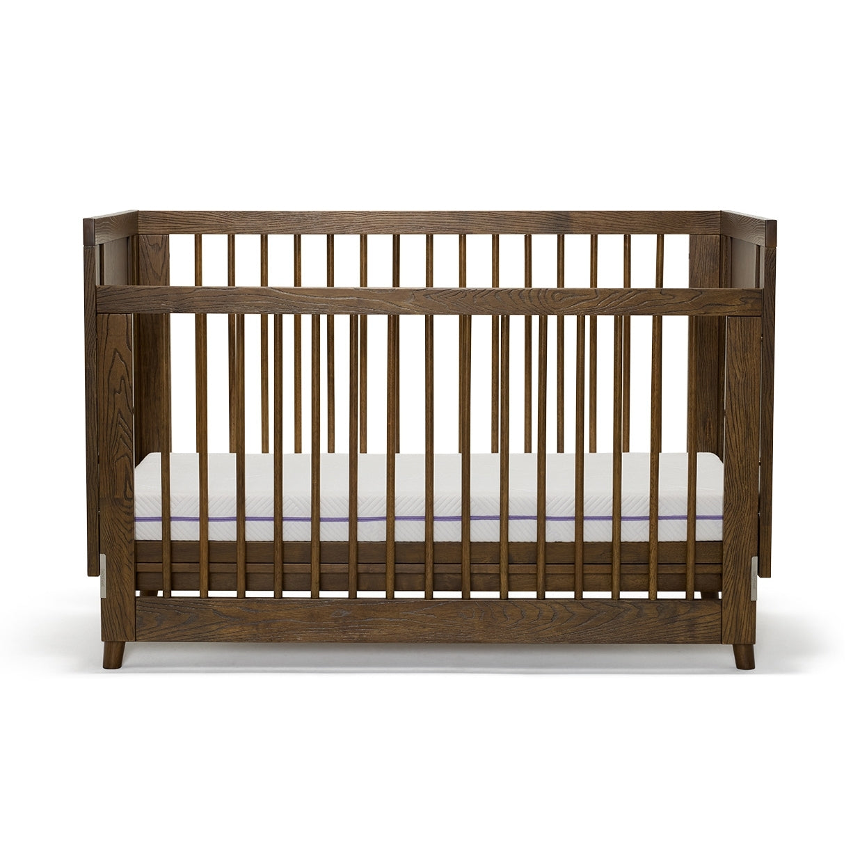 Beckett Dropside Cot Heritage Walnut
