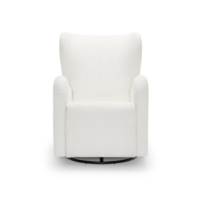 Amelia Nursery Chair - White Boucle