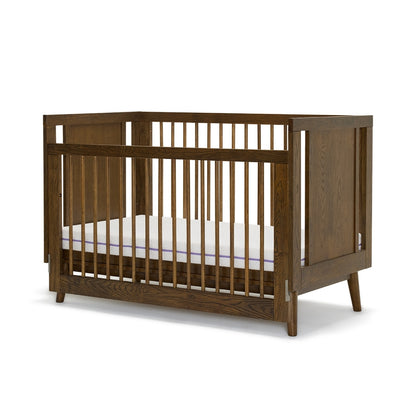 Beckett Dropside Cot Heritage Walnut