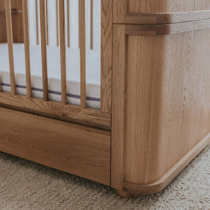 Harcourt Cot Oak