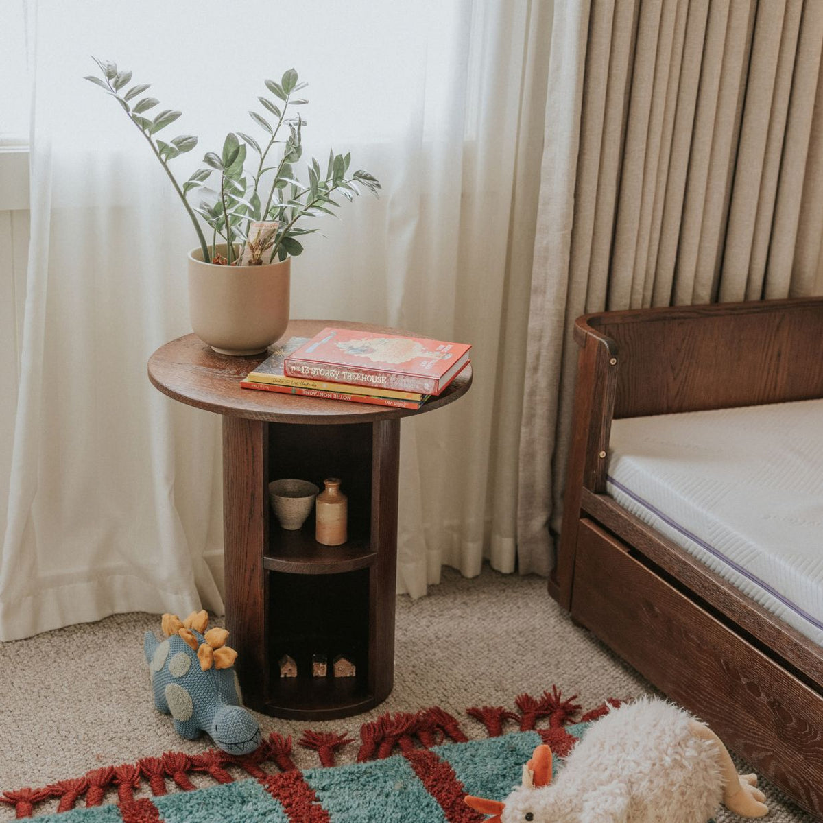 Harcourt Side Table Walnut