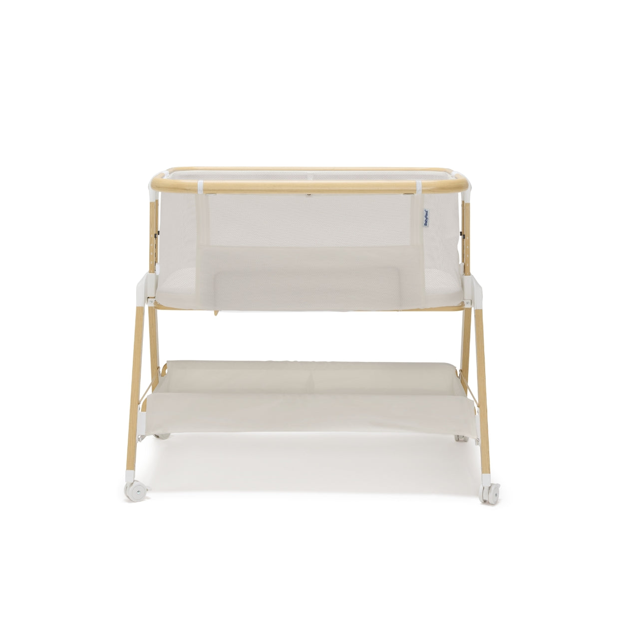 Alfie² Bedside Bassinet - Beige/Natural
