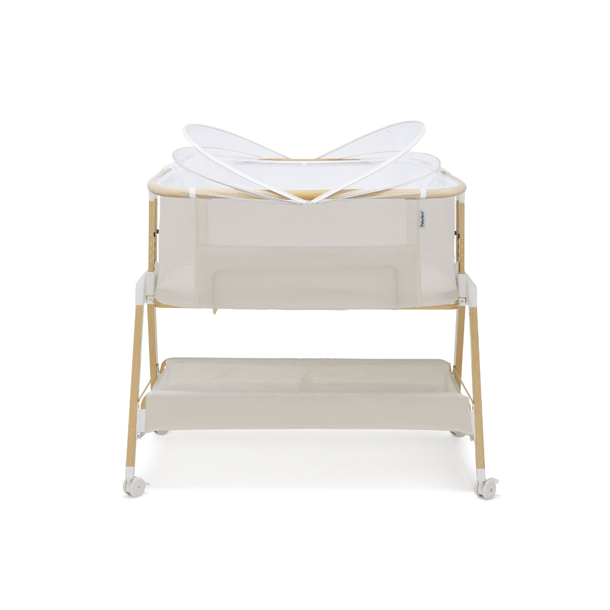 Alfie² Bedside Bassinet - Beige/Natural