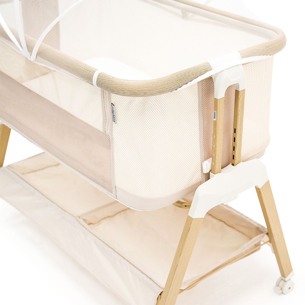 Alfie² Bedside Bassinet - Beige/Natural