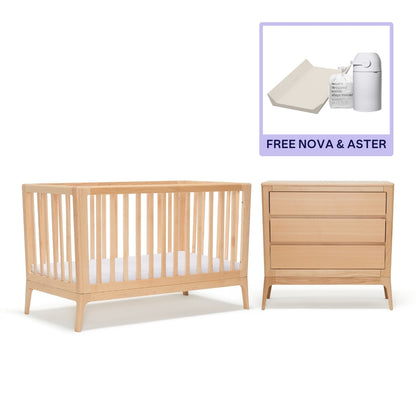 Amara Cot & Chest + Changing bundle