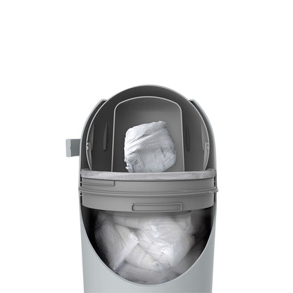 Aster Nappy Bin - Grey