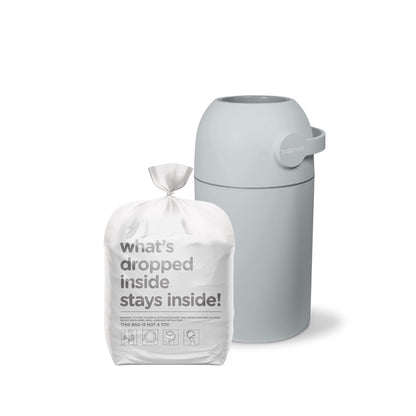 Aster Nappy Bin - Grey