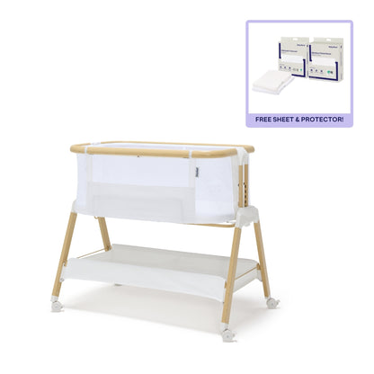 Alfie² Bedside Bassinet + Bedding bundle