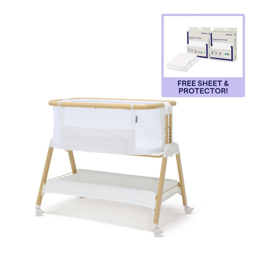 Alfie² Bedside Bassinet + Bedding bundle