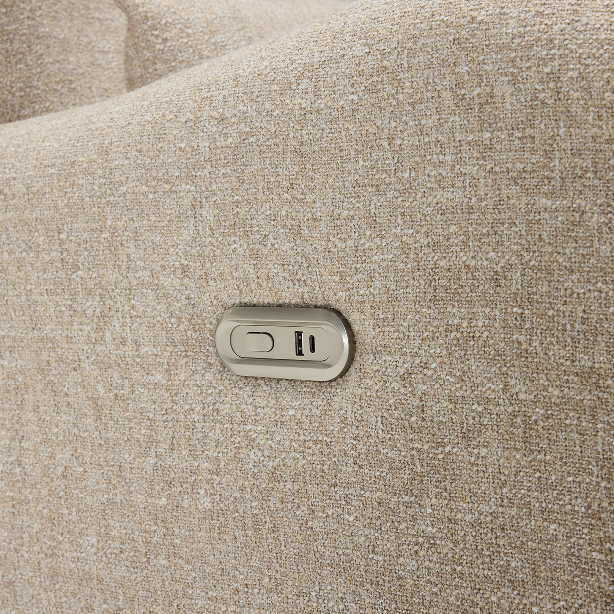 Celeste Electric Nursery Chair - Pebble Weave