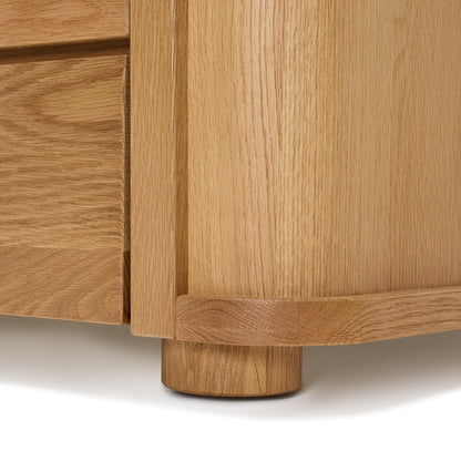 Harcourt Cot Oak