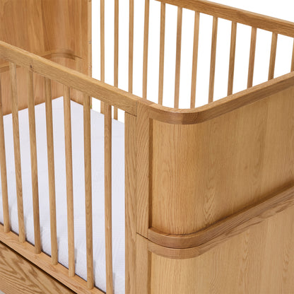 Harcourt Cot Oak