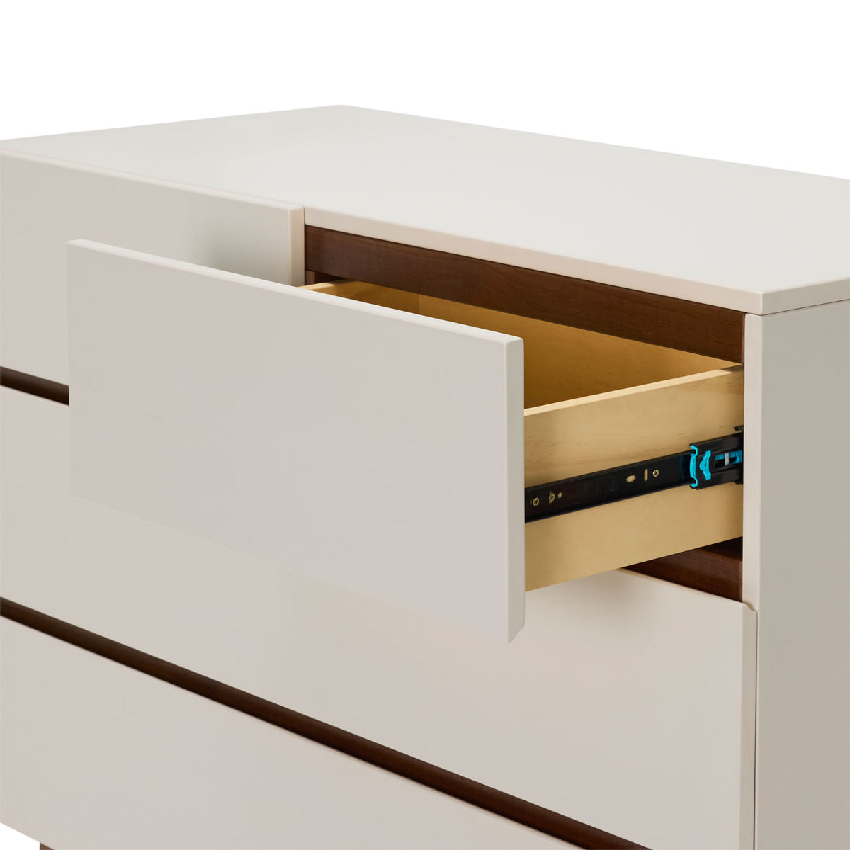 Hugo Chest 3 Drawer - Chestnut Cream