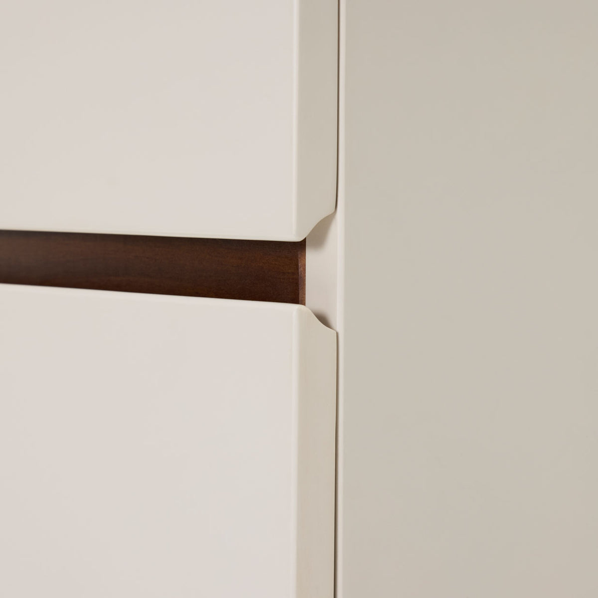 Hugo Chest 3 Drawer - Chestnut Cream
