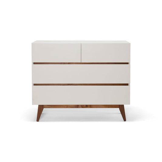 Hugo Chest 3 Drawer - Chestnut Cream