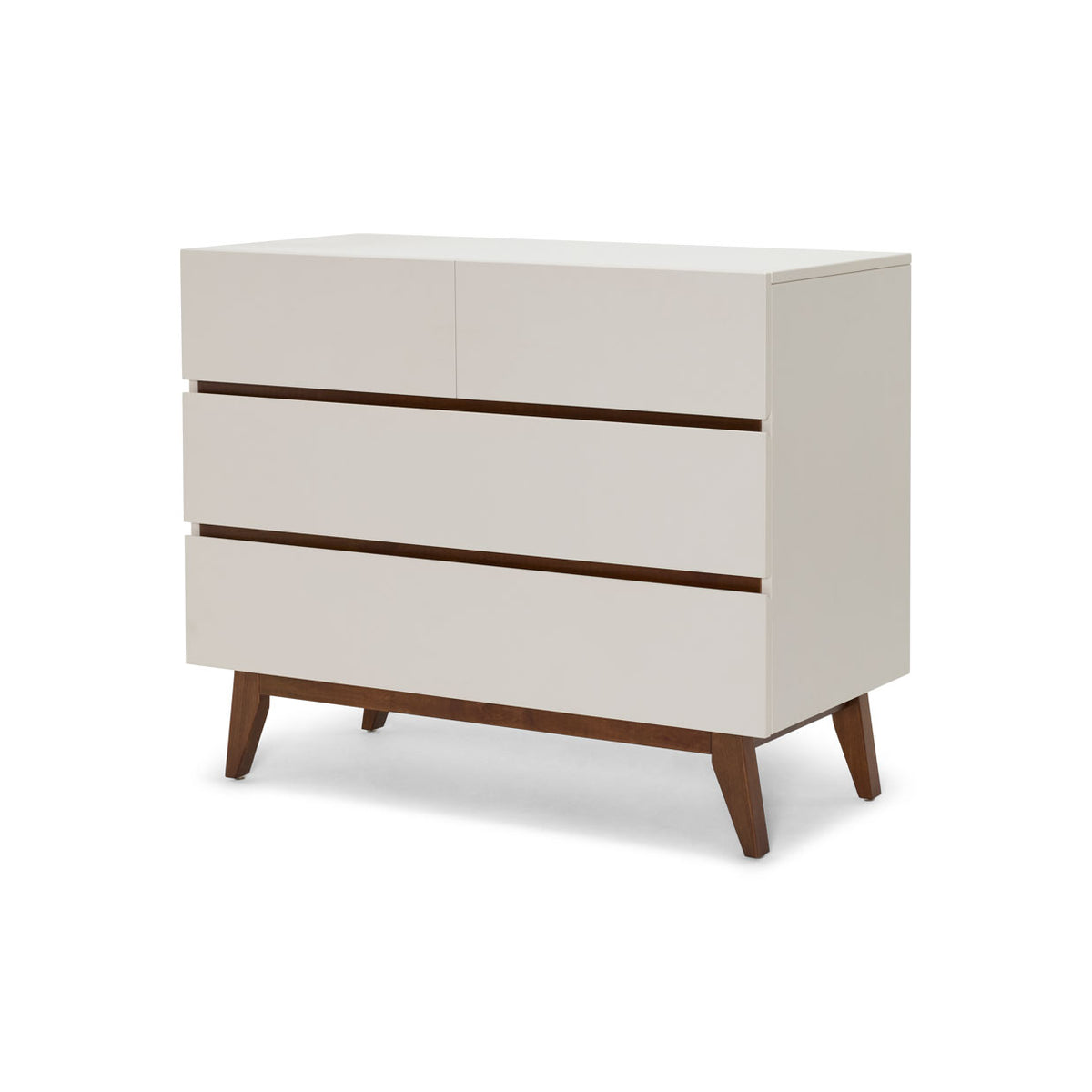 Hugo Chest 3 Drawer - Chestnut Cream