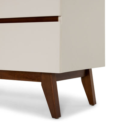 Hugo Chest 3 Drawer - Chestnut Cream