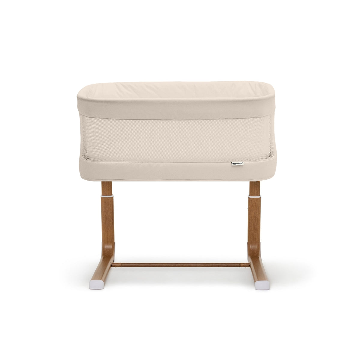 Swan Smart Electric Bassinet - Beige/Walnut