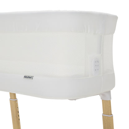 Swan Smart Electric Bassinet - White/Natural