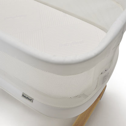 Swan Smart Electric Bassinet - White/Natural