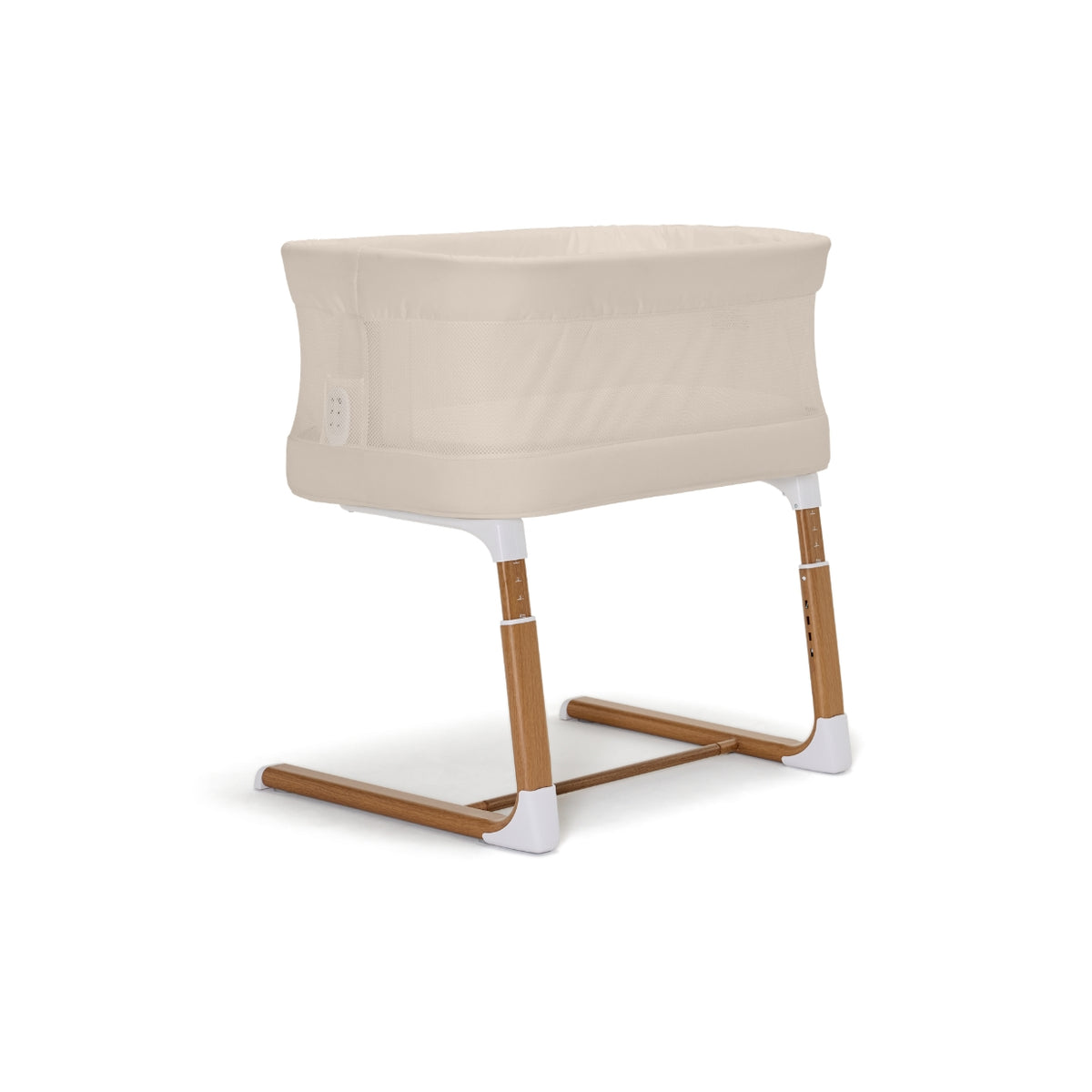 Swan Smart Electric Bassinet - Beige/Walnut