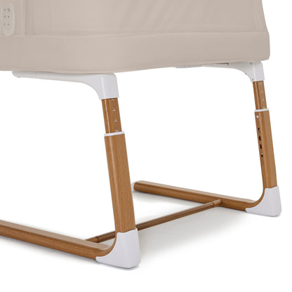 Swan Smart Electric Bassinet - Beige/Walnut