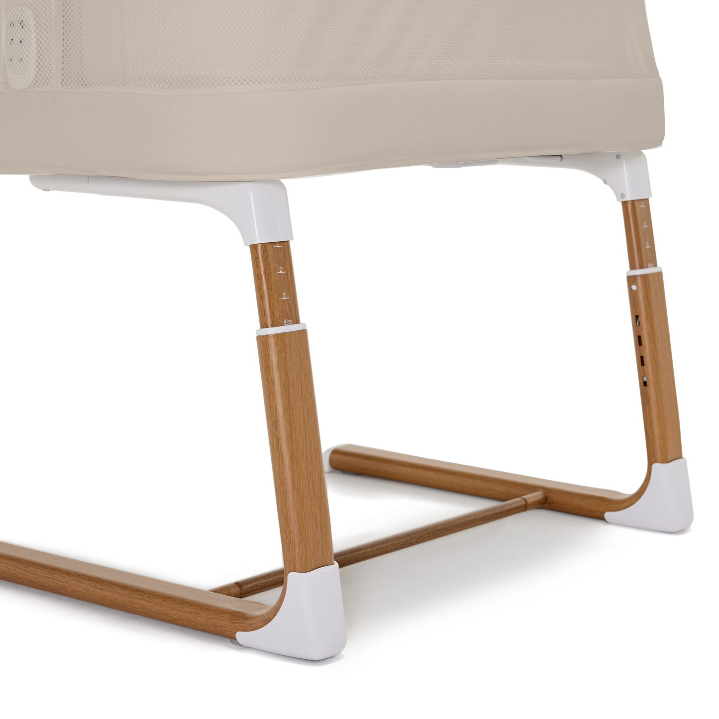 Swan Smart Bassinet Beige/Walnut