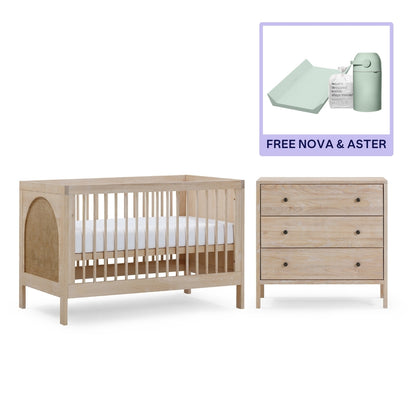 Grove Cot & Chest + Changing bundle