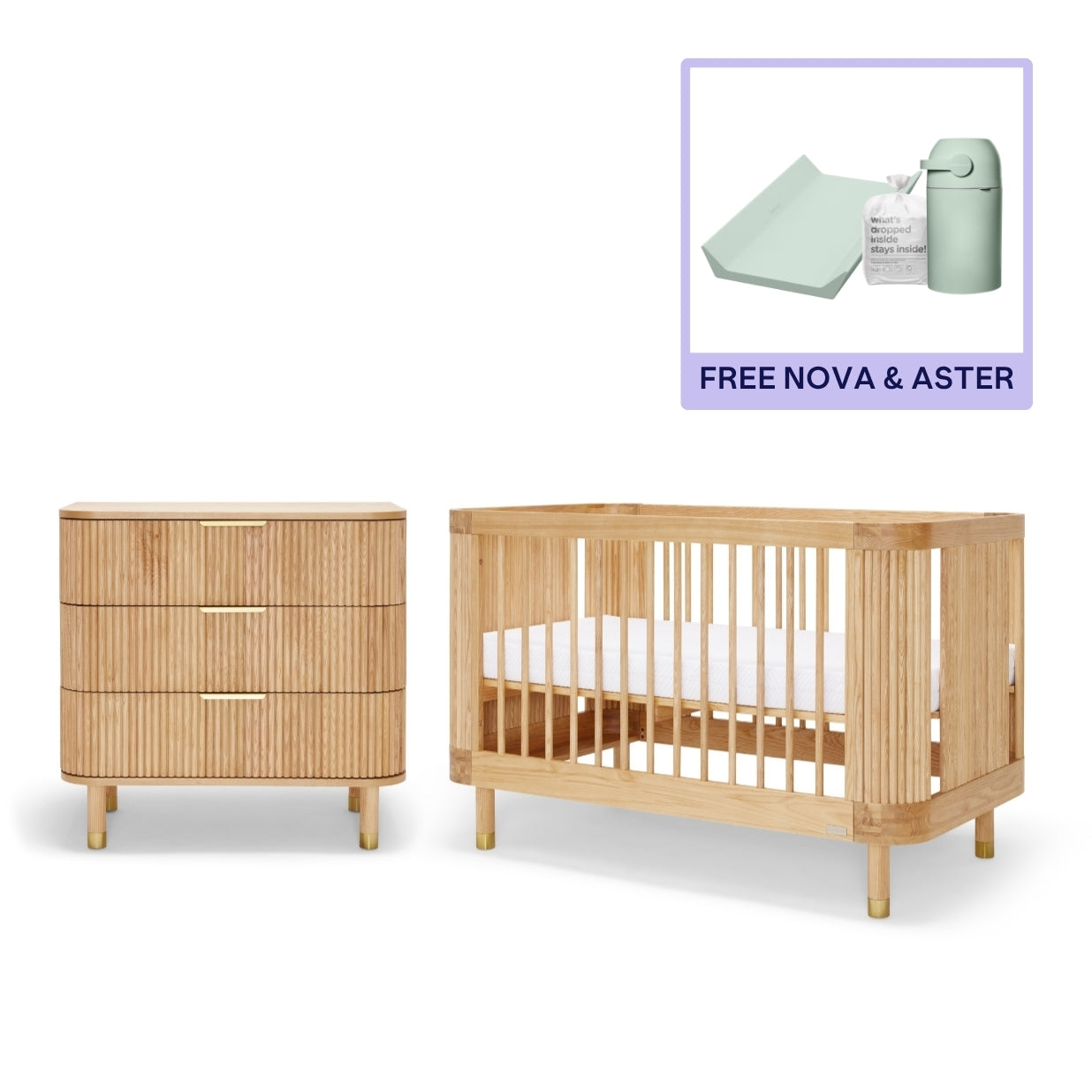 Juno Cot & Chest + Changing bundle