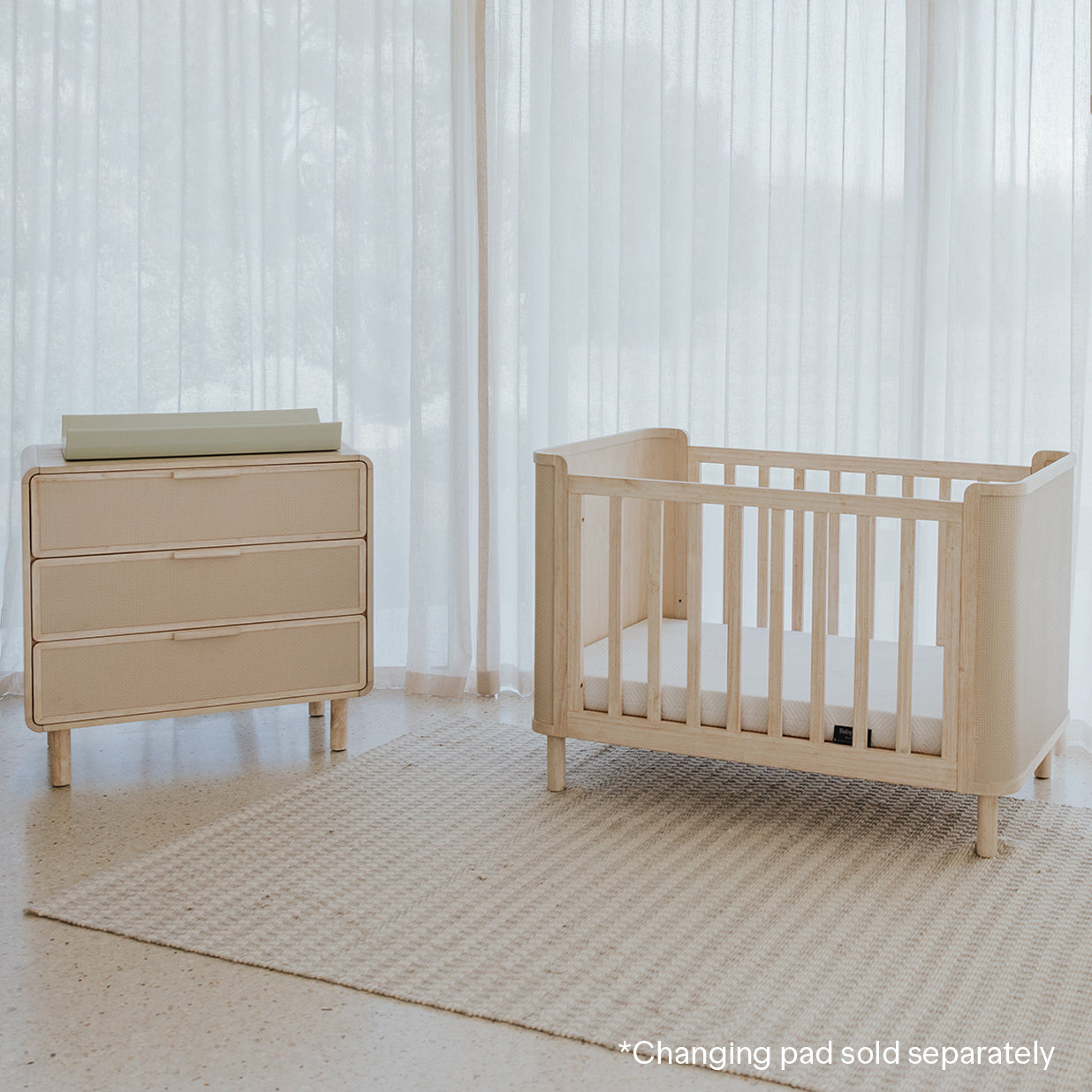 Seaford Cot & Chest Nursery Package