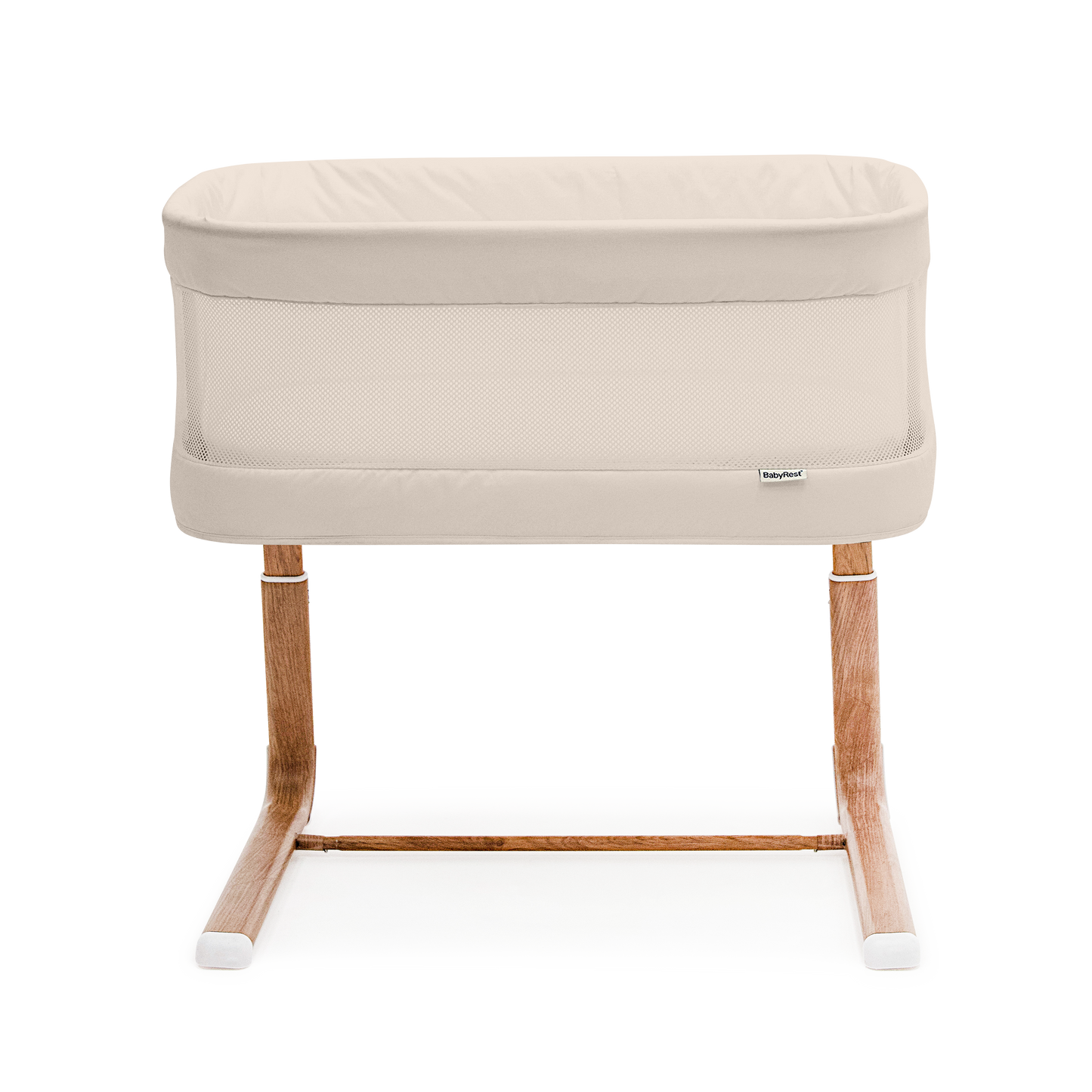 Swan Smart Bassinet Beige/Walnut