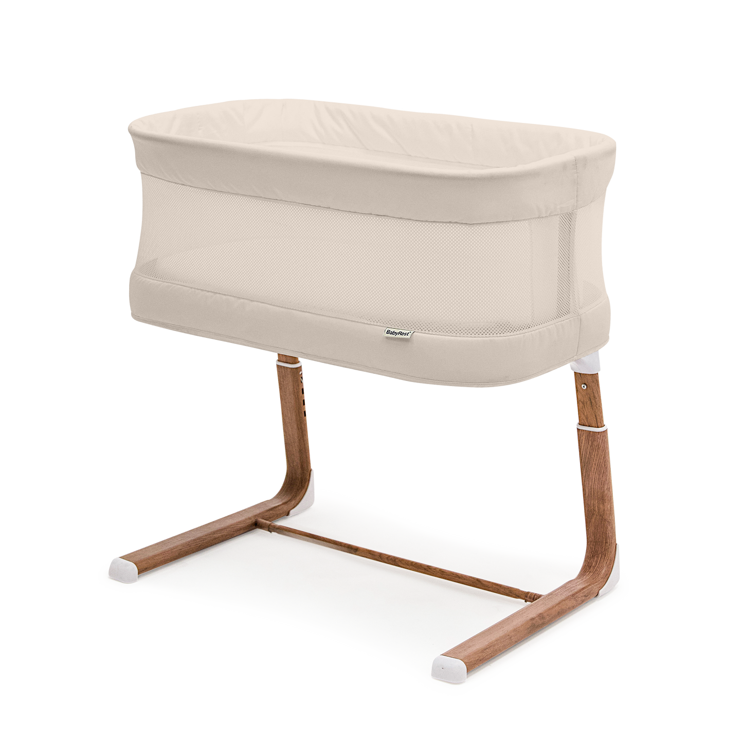 Swan Smart Bassinet Beige/Walnut