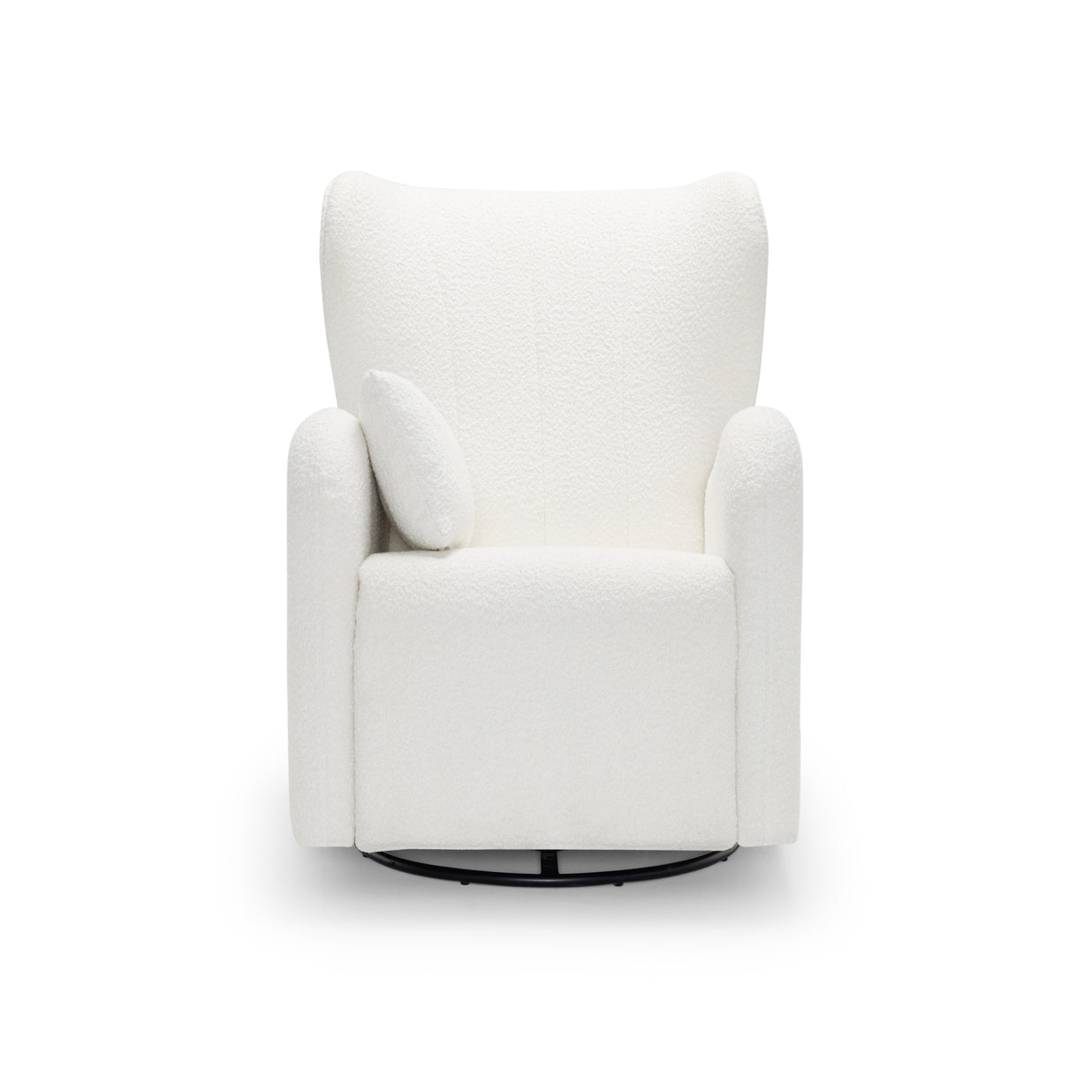 Amelia Nursery Chair - White Boucle