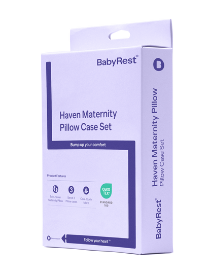 Haven Maternity Pillow Case Set Beige