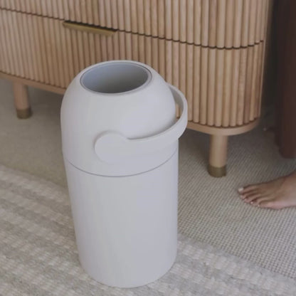 Aster Nappy Bin - White
